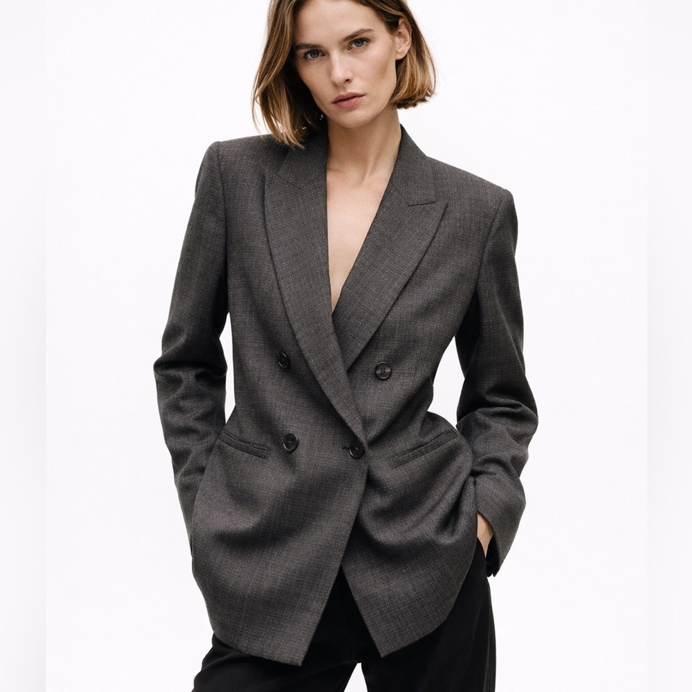 Zara Dark Grey Blazer